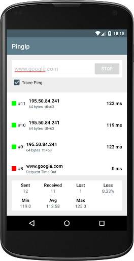 Ping screenshot 3