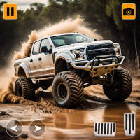 Mud Racing 4x4 Monster Truck logo