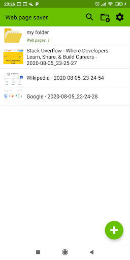 Web Page Saver (web or html) 5 تصوير الشاشة