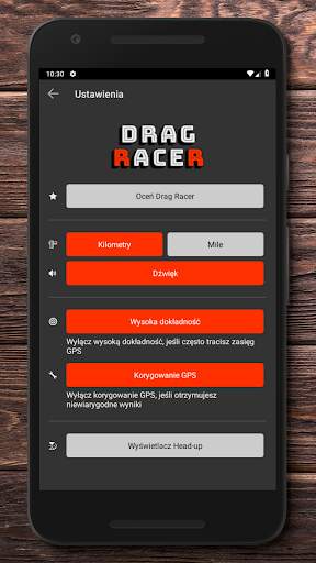 Drag Racer - przyspieszenie 0-100 1/4 mili GPS screenshot 3