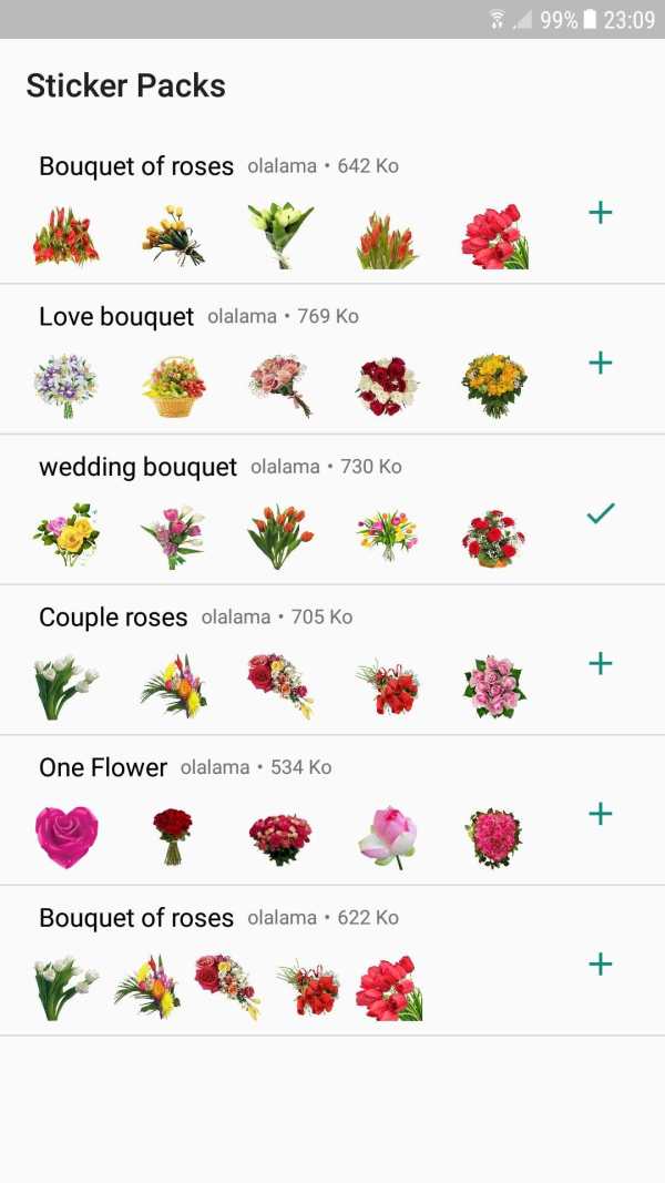 Flowers Stickers For Whatsapp - WAStickerApps screenshot 1