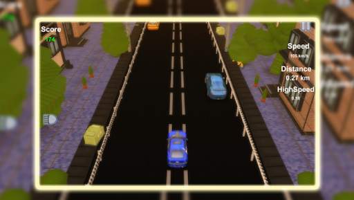 Car Trafic Single Racing 3 تصوير الشاشة