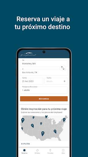 Greyhound: boletos de autobús screenshot 1