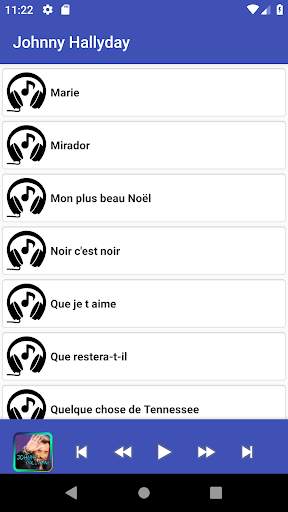 Johnny Hallyday Chanson 2019 screenshot 4