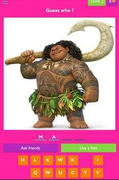 Disney Princess Moana Quiz Game screenshot 6