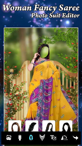 Woman Fancy Saree Photo Suit Editor screenshot 5