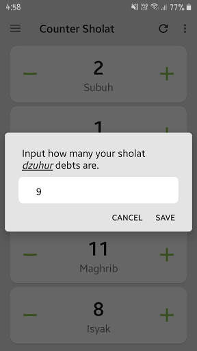 Counter Sholat screenshot 3