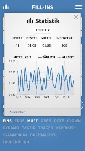 Fill-Ins · Kreuzgitter Worträtsel screenshot 3