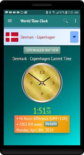 World Time Clock screenshot 4