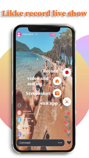 screen recorder for likee video скриншот 1