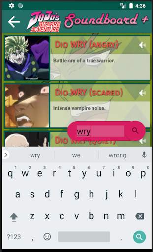 JoJo soundboard   screenshot 5
