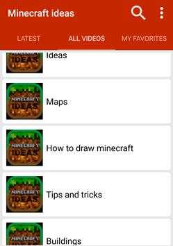 Minecraft ideas screenshot 2