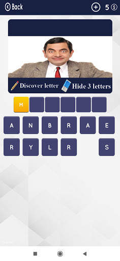 ABYZ Crossword puzzle screenshot 1