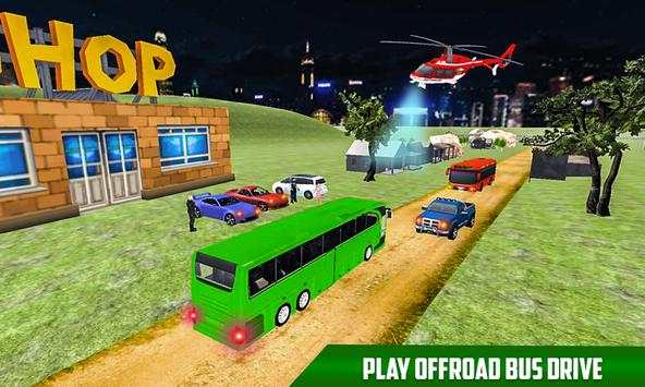 OffRoad Bus Transport Driving 2018 screenshot 2