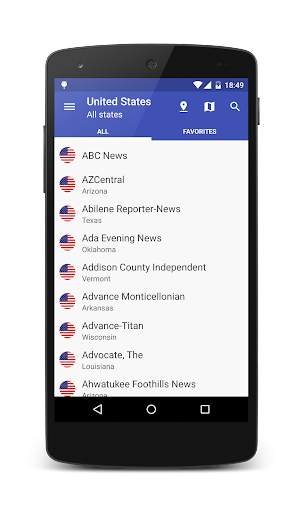 World Newspapers PRO screenshot 1