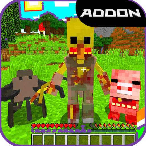 Scape and Run Parasites mod for Minecraft 1.0