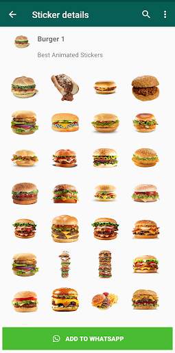 WAStickerApps - Food Stickers for WhatsApp screenshot 1