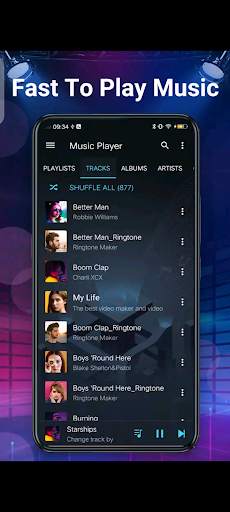 Music Player 2021 screenshot 3