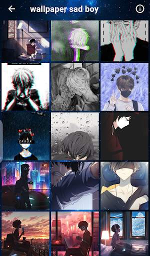 wallpaper sad boy screenshot 3