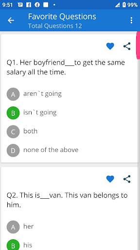 English Grammar Test Mcq App Offline Free Download screenshot 14
