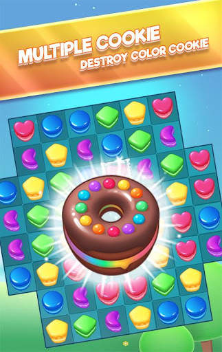 Sweet Cookie - Free match 3 games screenshot 4