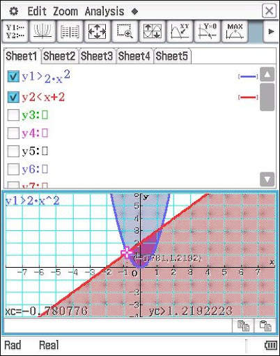CASIO fx-CG500 screenshot 4