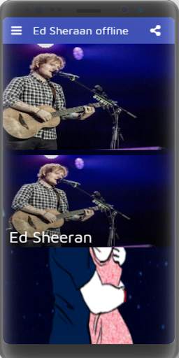 Ed Sheeran Song-Offline screenshot 1