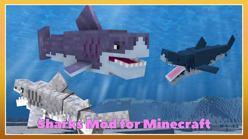 Sharks Mod for Minecraft PE screenshot 1