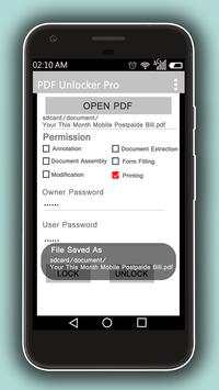 PDF Password Unlocker - Lock/Unlock PDF screenshot 3