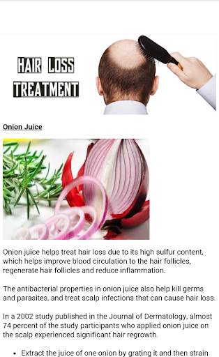 Hair loss Treatment for men screenshot 3