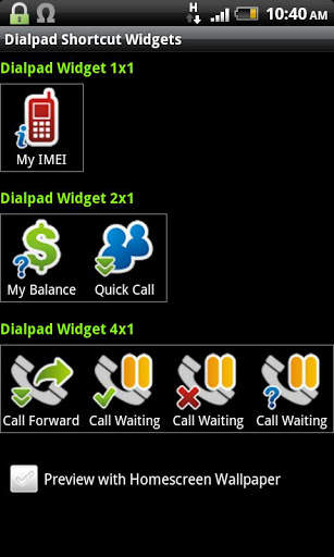 Dialpad Shortcut Widgets screenshot 2