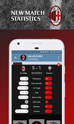 AC Milan Official Keyboard screenshot 6