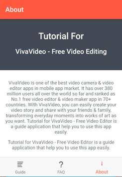 Tutorial for VivaVideo - Free Video Editing screenshot 3