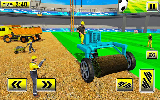 Football Stadium Builder: New 3D Construction Game screenshot 6