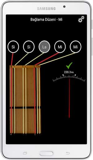 Baglama Tuner Free - Bağlama / screenshot 1