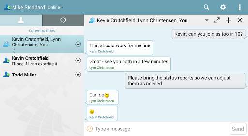 Micro Focus Messenger 8 تصوير الشاشة