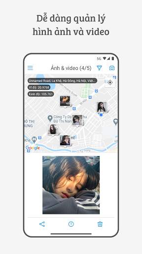 Chụp Ảnh Có Định Vị (Xem Ảnh Và Video Trên Bản Đồ) screenshot 4