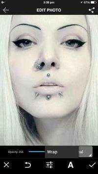 Piercing Camera Photo editor screenshot 5