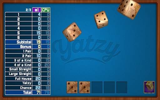 Yatzy Dice Game screenshot 6