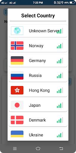 Norway VPN - Free VPN Proxy & Secure Wi-fi Unblock screenshot 2