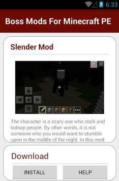 Boss Mods For Minecraft PE screenshot 4