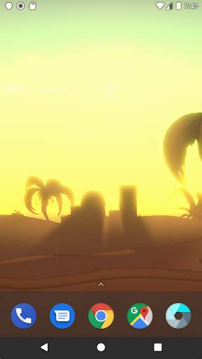 Aladdin's Desert Live Wallpaper screenshot 2