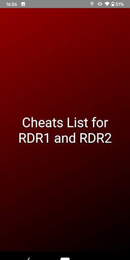 Cheat Codes List for RDR 1 and RDR 2 screenshot 1