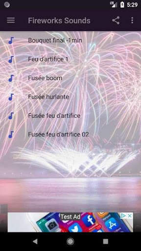 Fireworks Sounds 2 تصوير الشاشة