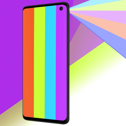 Flash light with Music ( Blink Screen ) icon