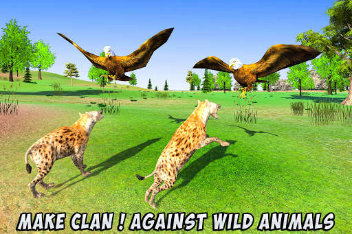 Eagle Simulator: Flying Bird Family Games screenshot 16
