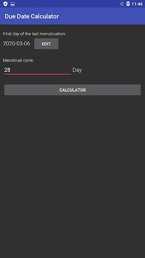 Due Date Calculator 1 تصوير الشاشة