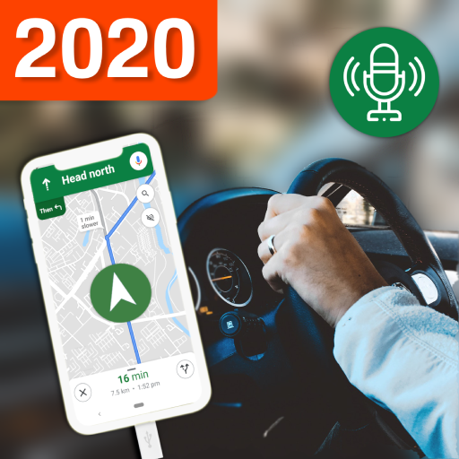 GPS Route Finder (City Guide &amp; Voice Translator) icon
