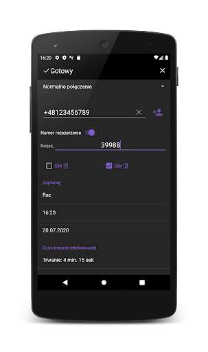 Auto Dzwonienie screenshot 3