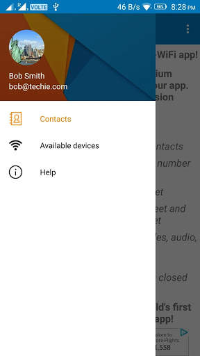 Direct-WiFi Free screenshot 1